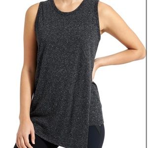 Athleta Getaway Tank in Heather Charcoal